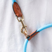 Furri Explorer Hands-Free Crossbody Leash: Effortless Adventures with Climbing Rope - Bright Blue