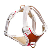 Furri Explorer Canvas Harness: Rugged Adventure for Your Pet - Red