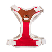 Furri Explorer Canvas Harness: Rugged Adventure for Your Pet - Red
