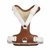 Furri Tail Handcrafted Leather Canvas Harness - Chillax Collection