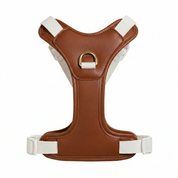 Furri Tail Handcrafted Leather Canvas Harness - Chillax Collection