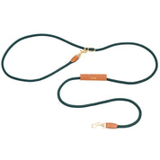 Furri Explorer Hands-Free Crossbody Leash: Effortless Adventures with Climbing Rope - Striped - Green Black