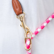 Furri Explorer Hands-Free Crossbody Leash: Effortless Adventures with Climbing Rope - Plaid Blue