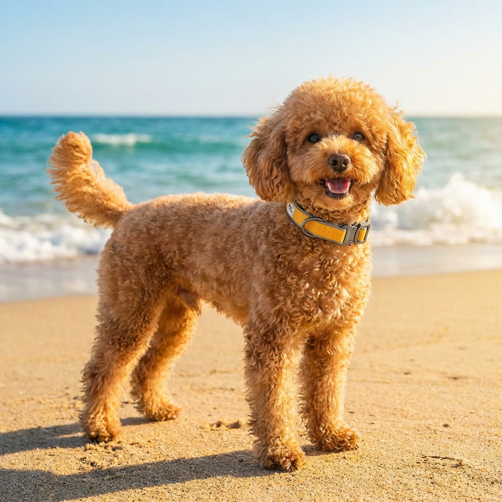 ToyPoodlewithYellowCollarBeach.png